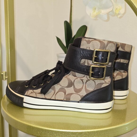 Coach High Top Sneakers - Picture 6 of 8